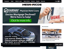 Tablet Screenshot of megaricos.com
